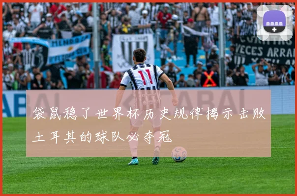 袋鼠稳了世界杯历史规律揭示击败土耳其的球队必夺冠